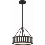 Crystorama KEN-8303-BF Kendal Mini Chandelier Black Forged. Fixed Price $327.02.