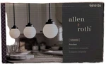 Allen + Roth Webner Pendant Oil Rubbed Bronze White Glass Shade 13. Fixed Price $22.45.