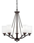 Millennium Lighting Model# 3155-RBZ Chandelier- Oil Rubbed Bronze- No Box. Fixed Price $99.00.