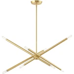 Livex Lighting 46778-12 Soho Chandelier Satin Brass. Fixed Price $453.96.