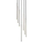 Z-lite 919MP24-7R-LED Forest 18"W Chandelier Nickel. Fixed Price $1602.00.