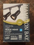 Hampton Bay Led Dimmable Medium-step Spotlight Linear Track Lighting Head Black. Fixed Price $17.95.
