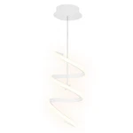 Ultralux Helix Led Pendant Light Matte White Spiral, Dimmable 950 Lumens 3000.... Fixed Price $75.88.