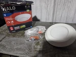 Halo Bld 4 In. White Integrated Led Recessed Ceiling Light Trim 3000K Soft. Fixed Price $17.31.