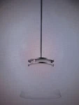 Kichler Hendrik 8.75 In. 1-LIGHT Brushed Nickel Contemporary Shaded Pendant. Fixed Price $75.95.