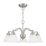 Lighting 1346-91 Essex 5 Convertible Chandelier/ceiling Mount, Brushed .... Fixed Price $285.51.