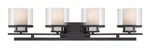 Designers Fountain 86104 Bronze Fusion 4-LIGHT Bathroom Vanity. Fixed Price $102.30.