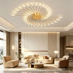 Premium Luxury Fireworks Ceiling Chandelier Home Living Room Ambient Lighting. Fixed Price $144.26.