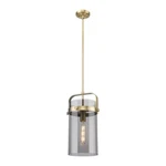 Innovations Pilaster 1-LT 8" Stem Pendant, Bb/psg 413-1SM-BB-G413-1S-8SM. Fixed Price $332.64.