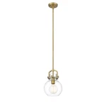 Innovations Newton Sphere 1-LT 8" Stem Pendant, Bb/cg 410-1SS-BB-G410-8CL. Fixed Price $343.20.