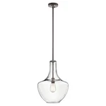 Kichler 42046OZ Everly 1-LIGHT 13.75" Pendant In Olde Bronze. Fixed Price $279.99.