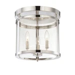 Savoy House Penrose 3-LIGHT Ceiling Light, Polished Nickel 6-1043-3-109. Fixed Price $193.60.