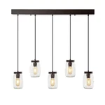Jonathan Y Gaines 33.25" Iron Mason Jar Industrial -light Oil Rubbed Bronze. Fixed Price $87.92.