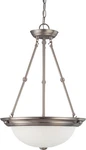 Nuvo Lighting 60/3247 Nickel 3-LIGHT 15"W Pendant. Fixed Price $173.99.