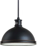 Sea Gull Lighting 65086-715 Pratt Street Metal Pendant Hanging Modern Fixture,. Fixed Price $232.19.