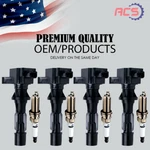 4X Oem Ignition Coil & Spark Plug Ford Fusion Mercury Milan 2.3L L4 UF516. Fixed Price $47.92.