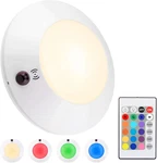 Honwell Battery Powered Ceiling Light With Remote, Indoor Led Fixt. Fixed Price $26.50.