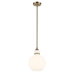 Kichler Laria 10.25" Light Pendant, Champagne Bronze/opal Glass - 52778CPZ. Fixed Price $299.99.
