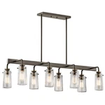 Kichler 43457 Bronze Braelyn 8-LIGHT 42"W Chandelier. Fixed Price $929.99.