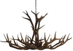 Handcrafted Elk Antler Chandelier-american Made. Fixed Price $13205.00.