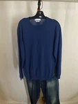 Daniele Fiesoli Italy Bluish Ctn Light Weight Sweater Shirt Xl Extra Large. Fixed Price $50.00.