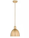Z-lite 4500P8 Sawyer 8.25 Classic Brass Pendant Light With Metal Shade. Fixed Price $35.84.