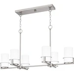 Quoizel SEY636 Seymour Light 36"W Linear Chandelier - Nickel. Fixed Price $303.99.