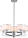 Lenora Modern 5-LIGHT Chrome Chandelier With Led Bulbs 25-INCH Diameter. Fixed Price $236.99.
