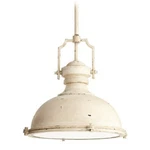 Quorum Light Hinged 16.5" Wide Pendant, Persian White 804-17-70. Fixed Price $199.00.