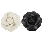 Patikil Flower Clips, 2 Pack Camellia Hairpin Floral Brooches Handma.... Fixed Price $17.86.