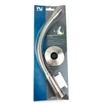 Plumb Works Model 520 Flexible Brushed Nickel Shower Arm W/ Flange New. Fixed Price $24.99.
