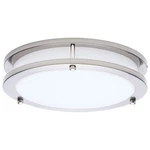 Nuvo Lighting 62/1875 Glamour 10"W Led Flush Mount Drum Ceiling - Nickel. Fixed Price $53.99.