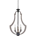 Craftmade 35133-WP Winton Foyer Pendant Weathered Pine. Fixed Price $200.34.