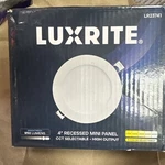Luxrite Recessed Mini Panel, Cct Selectable- High Output, LR23741. Fixed Price $29.97.
