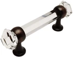 Cosmas 5 Pack 6393ORB-C Oil Rubbed Bronze With Clear Glass Cabinet Handle Pul.... Fixed Price $77.70.