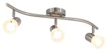 Track Lighting 3 Wave With Glass Modern Ceiling Bar Brus. Fixed Price $66.40.