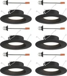 Designers Fountain Led Recessed Ceiling Light, 5/6 Inch Downlight Dimmable 90CRI. Fixed Price $6.50.