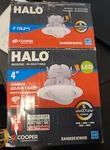 Halo Ra 4" Led Recessed Light Trim Dimmable Gimbal 5 Color Select Can Replace. Fixed Price $20.99.