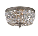 Crystorama 710-EB-CL-I Ceiling Mount 2-LIGHT Italian Flush English. Fixed Price $254.00.