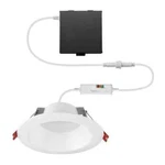 Commercial Electric 6 In. Ultra Deep Bright Led White Recessed Lighting Kit. Fixed Price $17.00.