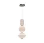 Alora Mood Bijou 8" Led Pendant, Brushed Nickel/opal Matte/opal - PD530341BNOP. Fixed Price $249.99.