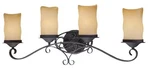 Volume Lighting Sevilla 4-LIGHT Indoor Antique Wrought Iron. Fixed Price $100.00.