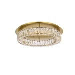 Elegant Lighting 3503F22G Monroe 1 Inch Gold Flush Mount Ceiling. Fixed Price $599.99.