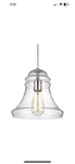 Sea Gull Doyle Light 10 Inch Pendant, Satin Nickel, P1440SN. Fixed Price $68.80.