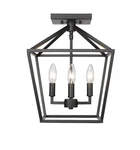 Used Millennium Lighting 3334-MB Corona Semi-flush MOUNT-14.25 Inch. Fixed Price $152.92.