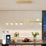 Oranoor Modern Gold Chandeliers For Dining Room, 47IN Dimmable Led. Fixed Price $149.75.
