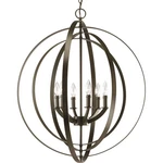 Progress Lighting Equinox Collection Six-light Sphere Pendant P3889-20. Fixed Price $499.00.