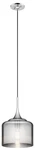 Kichler 43354CH Tabot 1-LIGHT Pendant In Chrome. Fixed Price $289.99.