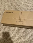 Allen + Roth Mason 3-LIGHT 25.62-IN White Dimmable Suspended Track Bar Kit. Fixed Price $74.99.