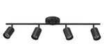 Globe Electric 64000012 30" 4-LIGHT Track Lighting, Matte Black, Ceiling Light,. Fixed Price $59.99.